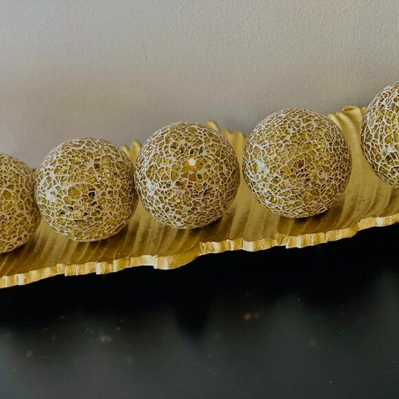 NEW 5PCS Decorative Glass Orbs, 3.14inch Mosaic Sphere Balls - Picture 7 of 7